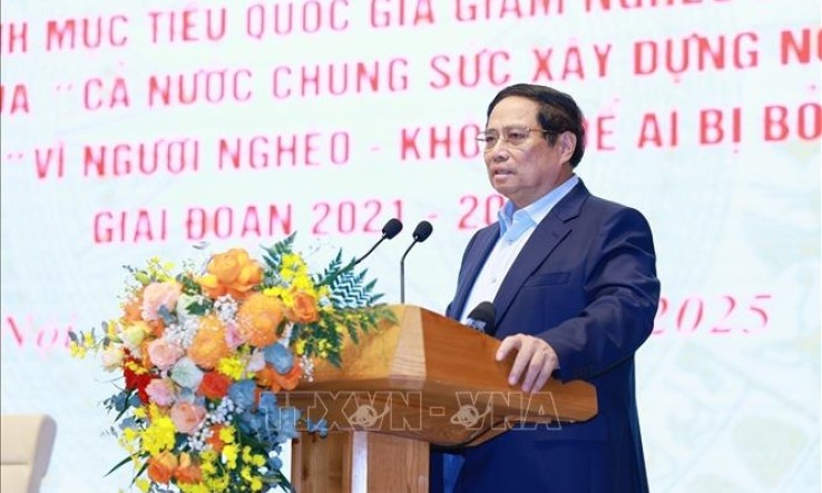 Thủ tướng Phạm Minh Chính chủ trì hội nghị trực tuyến toàn quốc về xây dựng nông thôn mới và giảm nghèo
