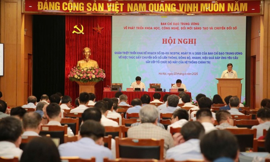 Thường trực Ban Bí thư: Chuyển đổi số liên thông, đồng bộ là nhiệm vụ chính trị trọng tâm
