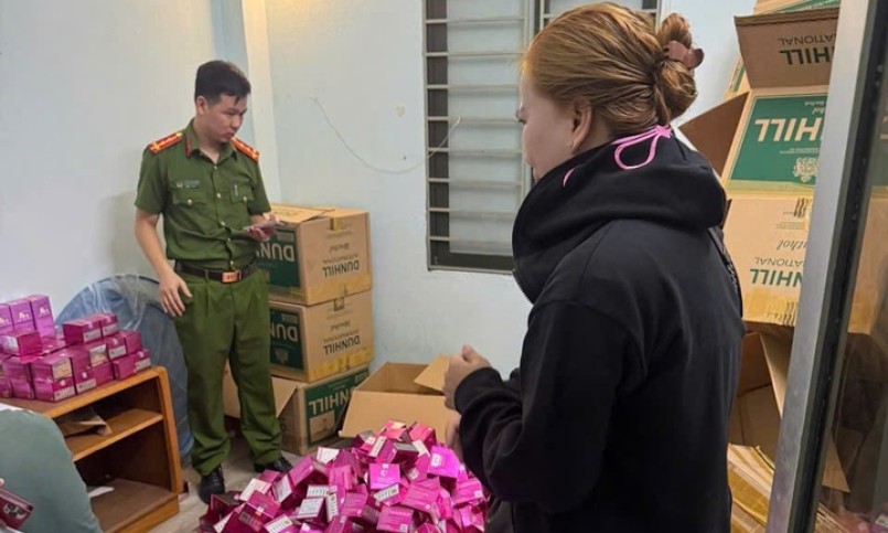 Nữ giám đốc ở Đà Nẵng sản xuất, buôn bán mỹ phẩm giả
