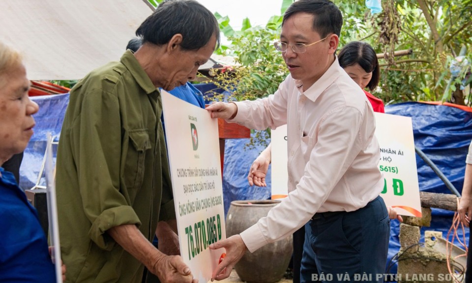 Khởi công 6 ngôi nhà nhân ái do Báo Dân Trí hỗ trợ kinh phí