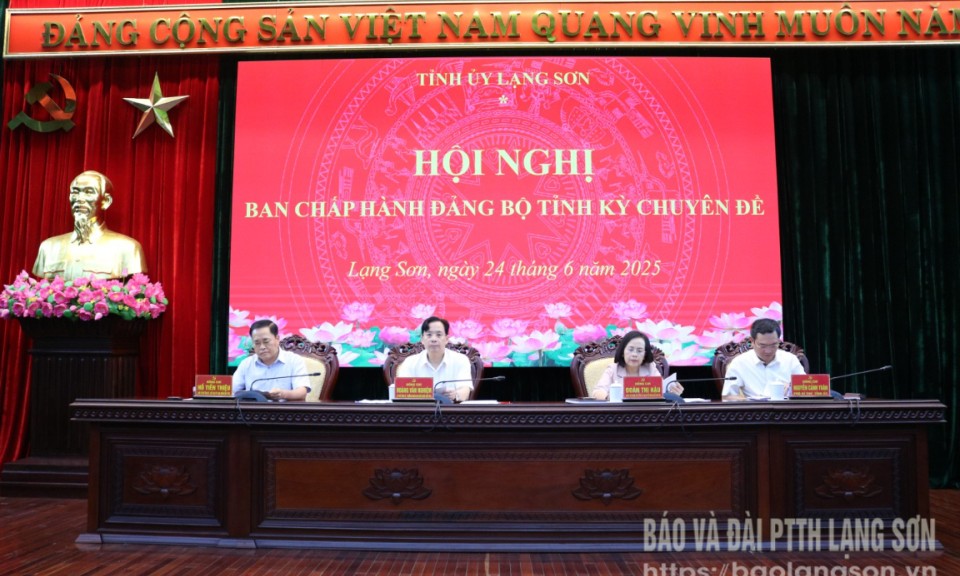 Ban Chấp hành Đảng bộ tỉnh tổ chức hội nghị chuyên đề về công tác nhân sự Đại hội đại biểu Đảng bộ tỉnh