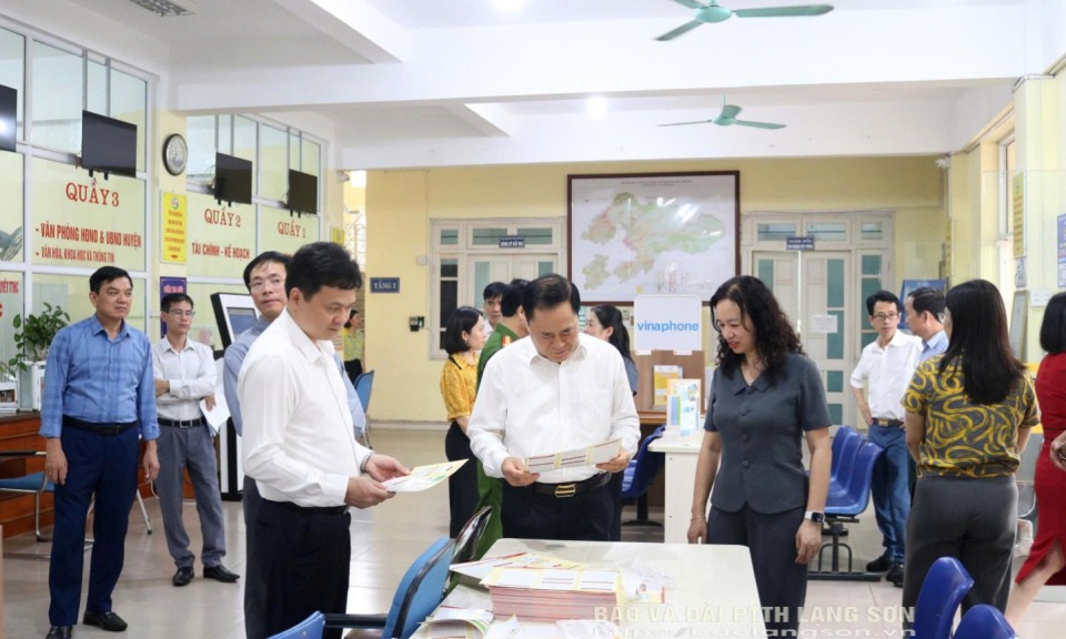 Lạng Sơn: Chỉ định Bí thư, Phó Bí thư Đảng ủy 65 xã, phường mới thành lập