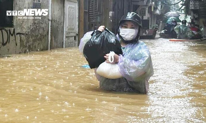 Dự báo cả nước mưa lớn đến giữa tuần sau