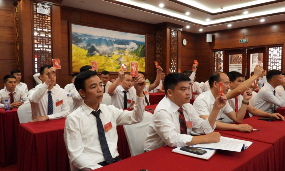 Đại hội Đảng bộ Ban quản lý dự án đầu tư xây dựng tỉnh nhiệm kỳ 2025-2030
