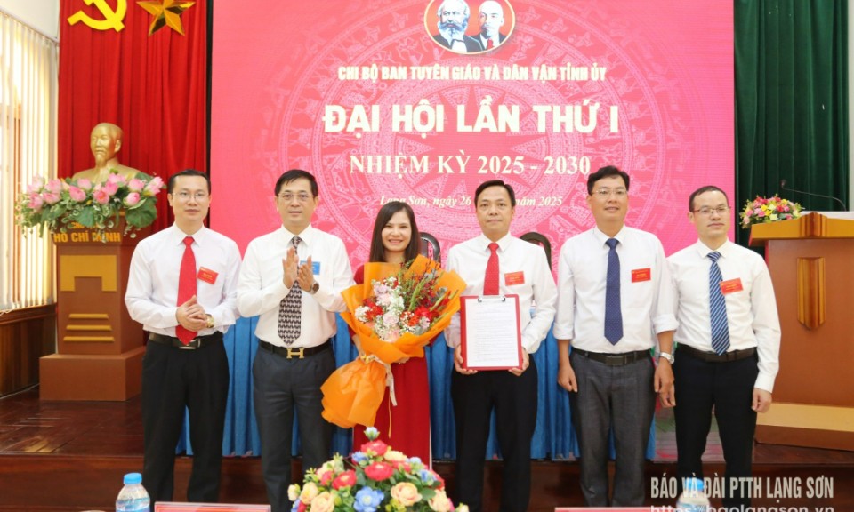 Đại hội Chi bộ Ban Tuyên giáo và Dân vận Tỉnh uỷ nhiệm kỳ 2025 – 2030