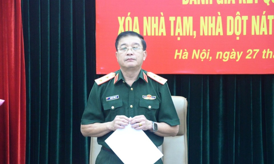 Toàn quân hỗ trợ xóa hơn 17.000 nhà tạm, nhà dột nát