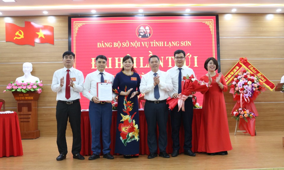 Đại hội Đảng bộ Sở Nội vụ nhiệm kỳ 2025-2030