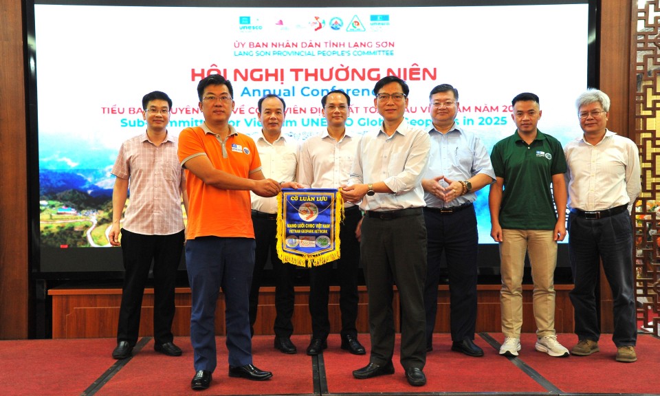 Hội nghị thường niên của Tiểu ban chuyên môn về Công viên địa chất toàn cầu Việt Nam năm 2025