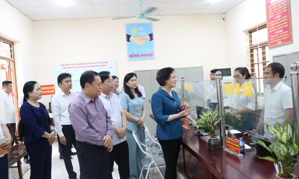 Bộ trưởng Bộ Nội vụ kiểm tra công tác chuẩn bị vận hành mô hình chính quyền địa phương 2 cấp tại Lạng Sơn