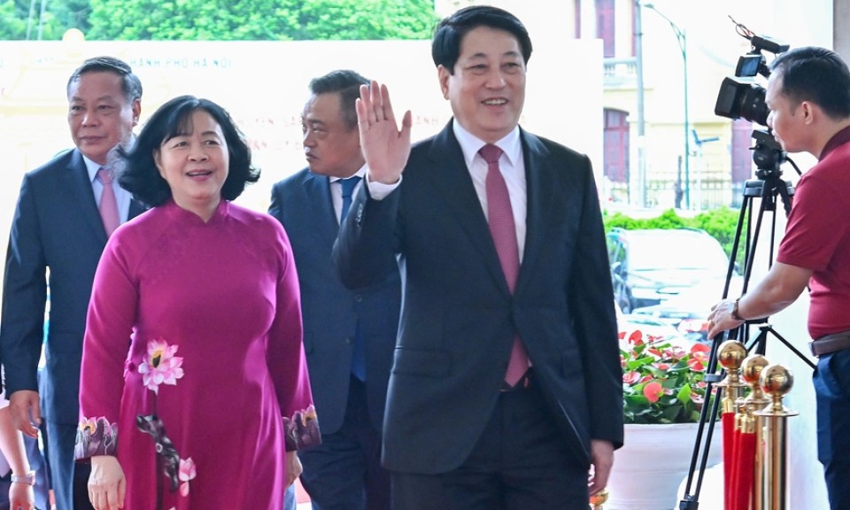Chủ tịch nước dự Lễ công bố nghị quyết, quyết định về sắp xếp và tổ chức đơn vị hành chính cấp xã của