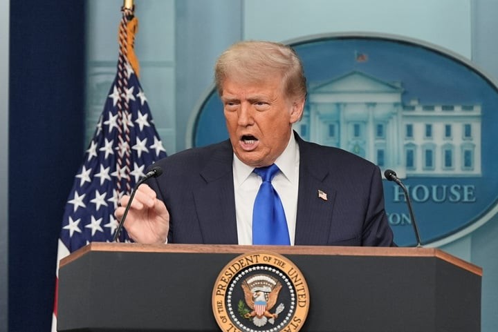 Tổng thống Mỹ Donald Trump. (Ảnh: Reuters)