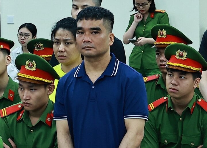 Bị cáo Nguyễn Văn Hưng, cựu cán bộ Công an phường Đức Giang