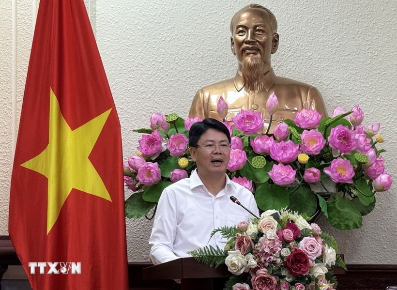 Thứ trưởng Bộ Tư pháp Nguyễn Thanh Tịnh. (Ảnh: Diệp Trương/TTXVN)