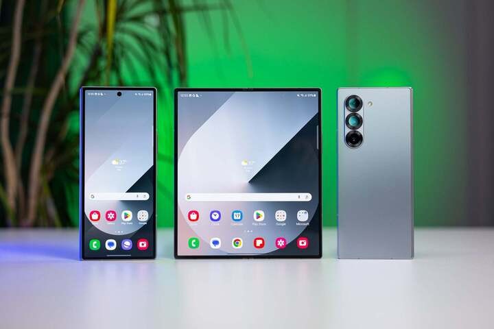 Mẫu Samsung Galaxy Z Fold. (Ảnh minh họa - nguồn Samsung)