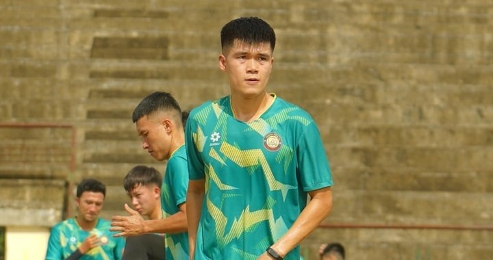 Lục Xuân Hưng bắt đầu tập luyện cùng CLB Thanh Hóa.