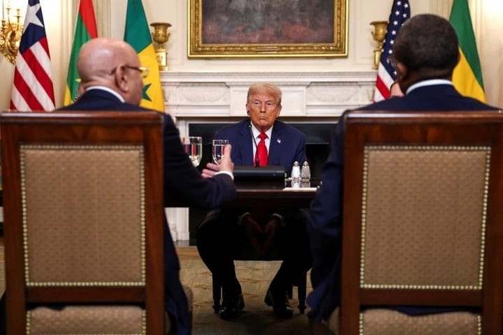 Ông Trump gặp các nhà lãnh đạo châu Phi.