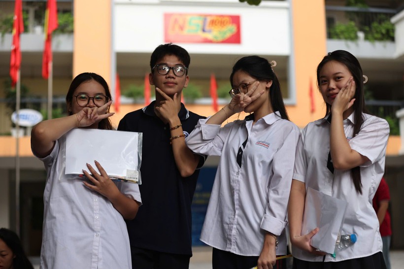 Thí sinh của Kỳ thi tốt nghiệp THPT năm 2025 (Ảnh: ĐẠI THẮNG)