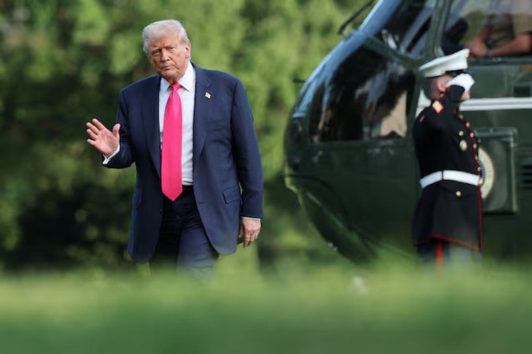 Tổng thống Mỹ Donald Trump: Thỏa thuận thương mại với Việt Nam 'đã được thiết lập khá tốt' - Ảnh: Reuters