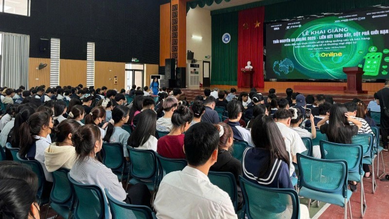 Hoạt động Thái Nguyên Go Online 2025 - đào tạo chuyên sâu về quảng cáo và bán hàng trên nền tảng số. (Ảnh minh họa: BCT)