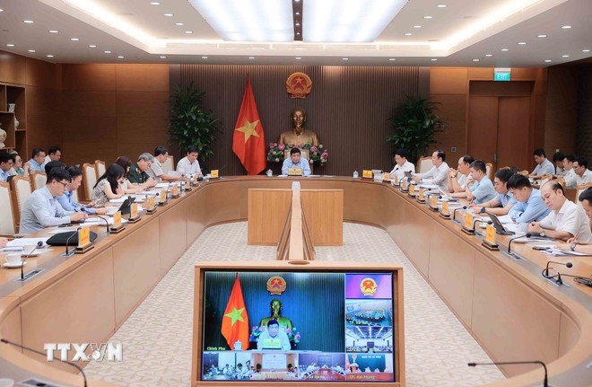 Quang cảnh cuộc họp. (Ảnh: An Đăng/TTXVN)