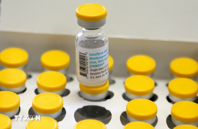 Vaccine phòng bệnh đậu mùa khỉ. (Ảnh: THX/TTXVN)