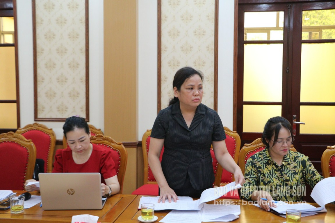 Đại biểu đóng góp ý kiến tại cuộc họp