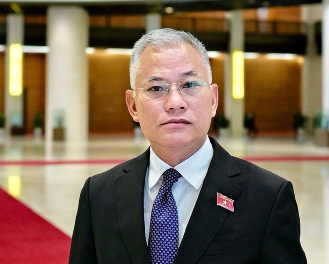 Phó Chủ nhiệm Ủy ban Quốc phòng, An ninh và Đối ngoại của Quốc hội Đôn Tuấn Phong. (Nguồn: TTXVN phát)