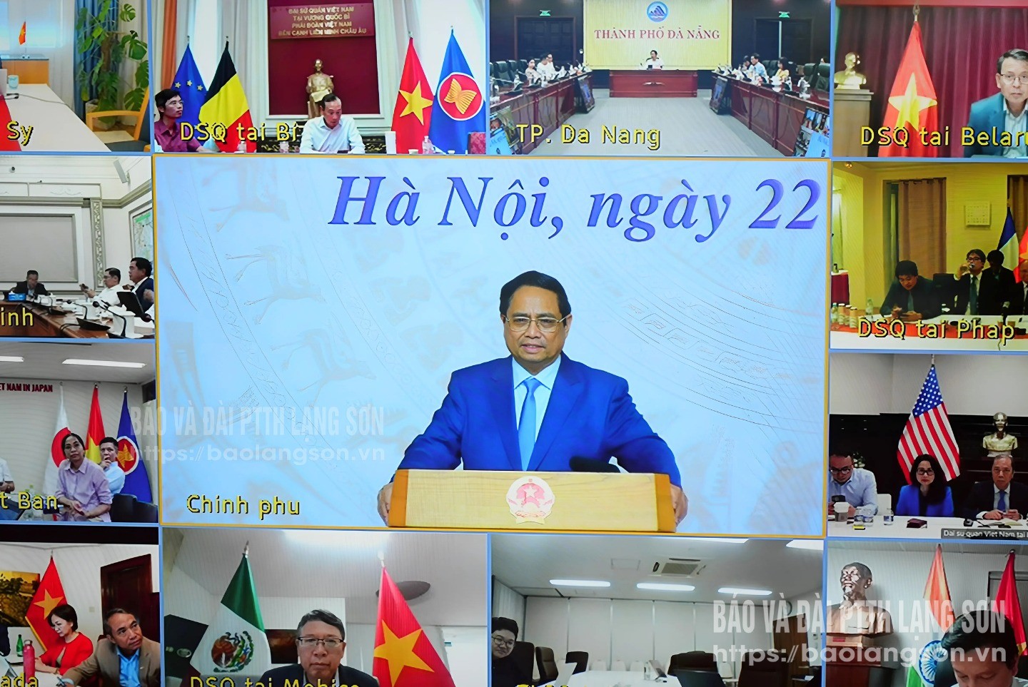 Thủ tướng Chính phủ Phạm Minh Chính phát biểu chỉ đạo hội nghị