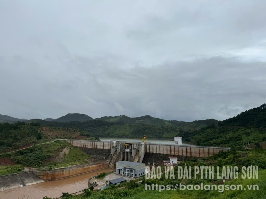 Đơn vị vận hành chuẩn bị xả điều tiết hồ chứa nước Bản Lải