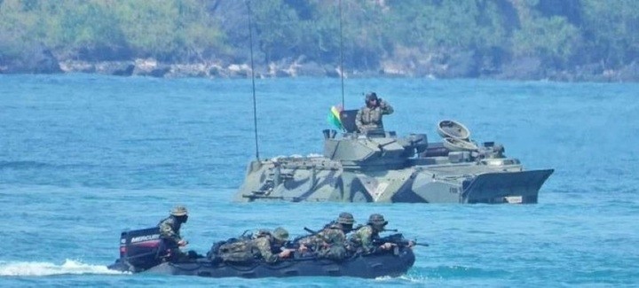 Hải quân Thái Lan. (Ảnh: The Nation)
