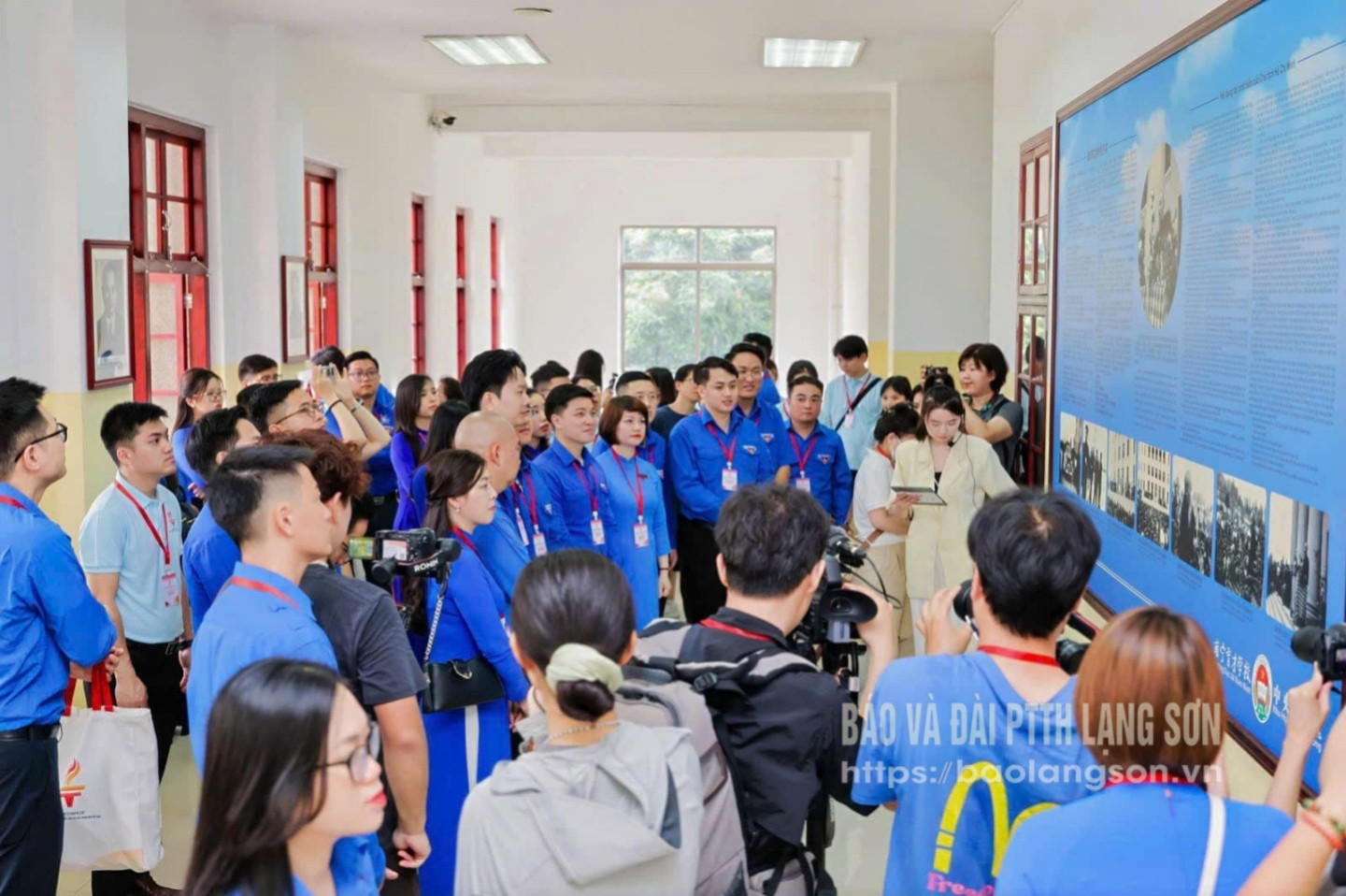Thanh niên tỉnh Lạng Sơn tham gia chương trình “Thanh niên Việt Nam đi theo dấu chân Bác Hồ” tại Quảng Tây,  Trung Quốc 