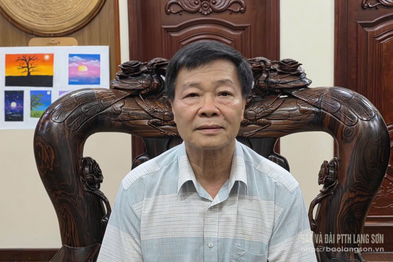 Đồng chí Vy Văn Thành, nguyên Phó Bí thư Tỉnh ủy, nguyên Chủ tịch UBND tỉnh