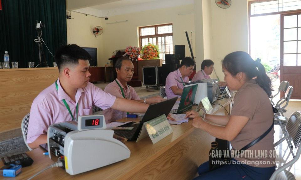 Tín dụng chính sách bon bon sau sáp nhập