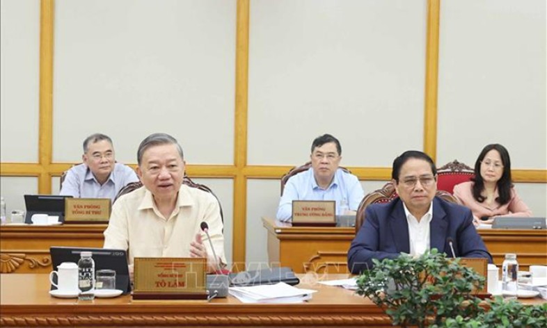 Tổng Bí thư Tô Lâm: Kịp thời tháo gỡ khó khăn, vướng mắc khi vận hành bộ máy mới