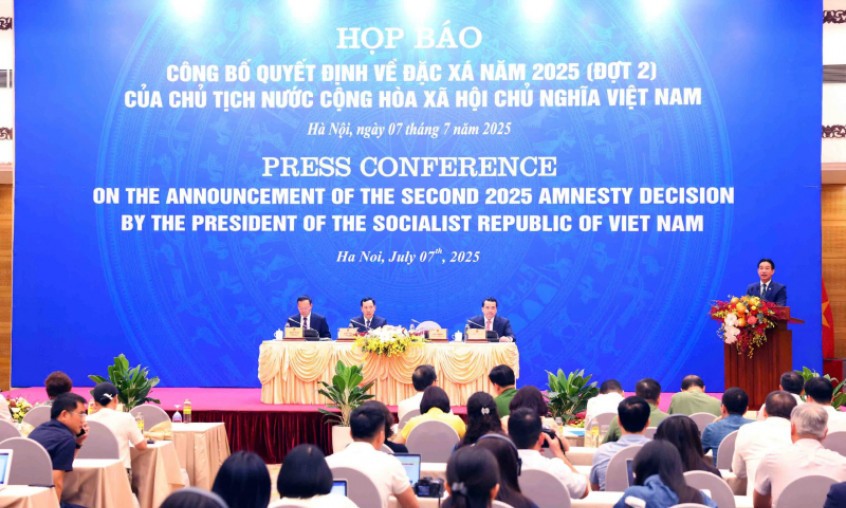 Công bố quyết định đặc xá năm 2025 (đợt 2)