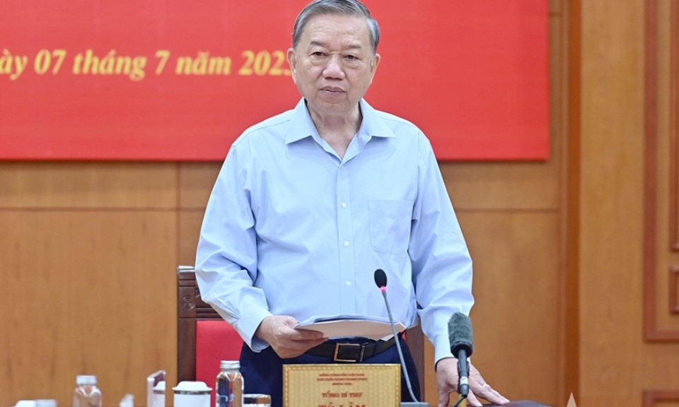 Tổng Bí thư Tô Lâm chủ trì Phiên họp thứ 28 của Ban Chỉ đạo Trung ương về phòng, chống tham nhũng, lãng