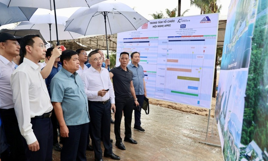 Bảo đảm tiến độ hoàn thành các dự án hạ tầng phục vụ Hội nghị APEC 2027