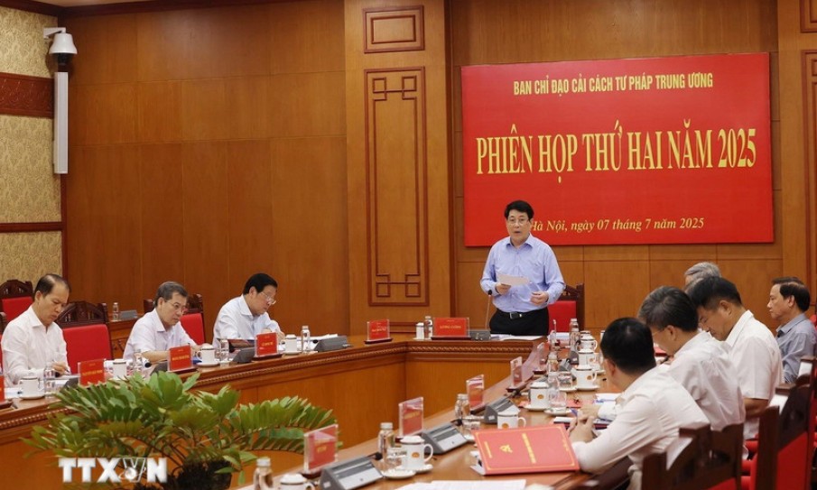 Chủ tịch nước chủ trì Phiên họp thứ hai Ban Chỉ đạo Cải cách tư pháp Trung ương