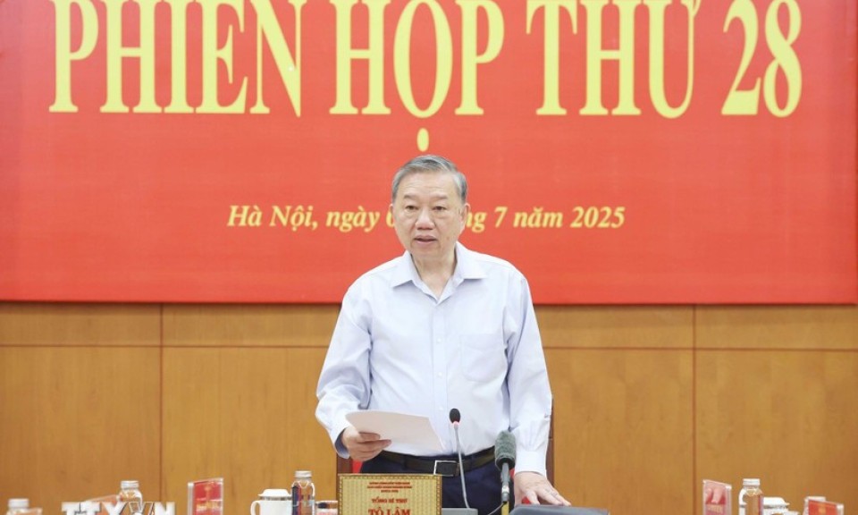 越共中央总书记苏林：及时发现并处理与组织机构调整相关的违规行为