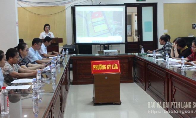 Công bố điều chỉnh cục bộ quy hoạch chi tiết phường Hoàng Văn Thụ, thành phố Lạng Sơn (cũ) tỷ lệ 1/500