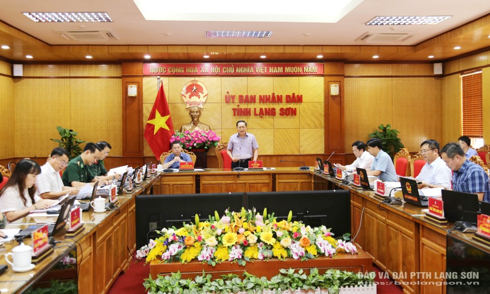 Tập trung triển khai đồng bộ các nhiệm vụ để thúc đẩy phát triển khu kinh tế cửa khẩu