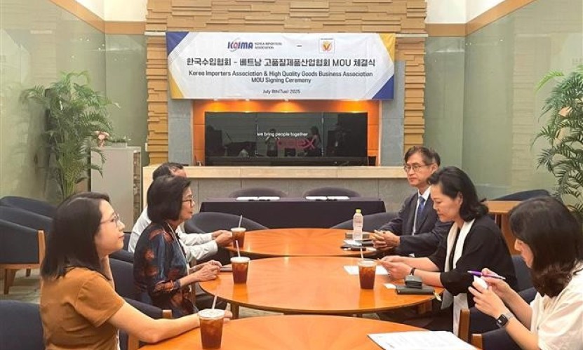 越南优质产品企业努力征服韩国市场