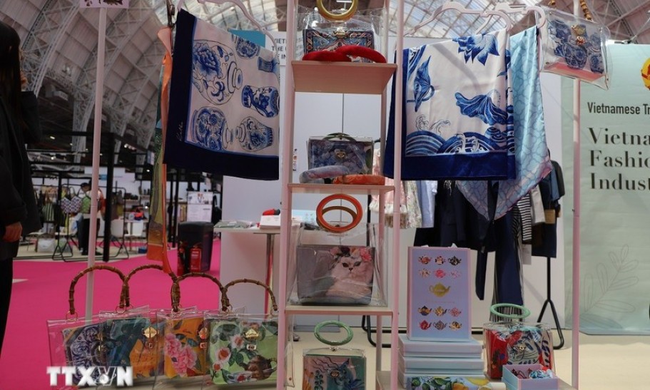 越南产品在欧洲最大纺织品和时尚展览会上引发关注