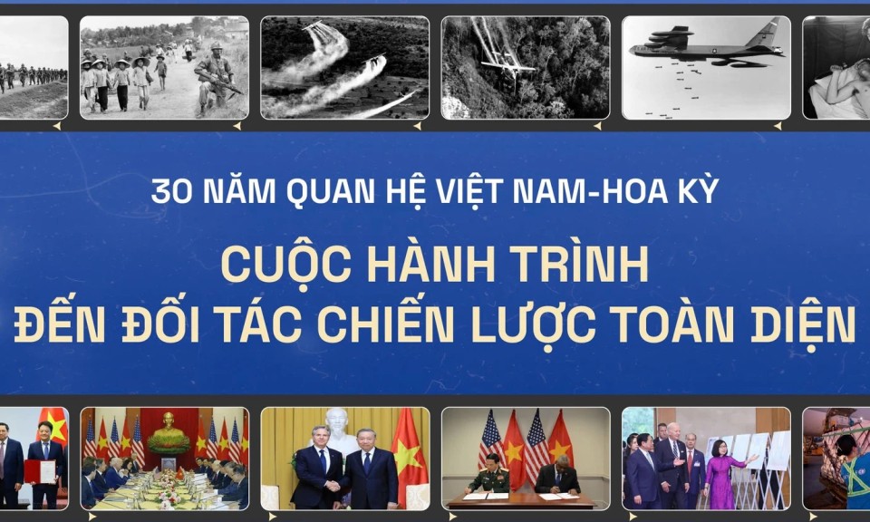 30 năm Quan hệ Việt Nam-Hoa Kỳ: Cuộc hành trình đến đối tác chiến lược toàn diện