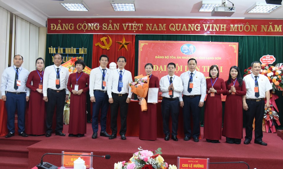Đại hội Đảng bộ Tòa án nhân dân tỉnh lần thứ I, nhiệm kỳ 2025 - 2030