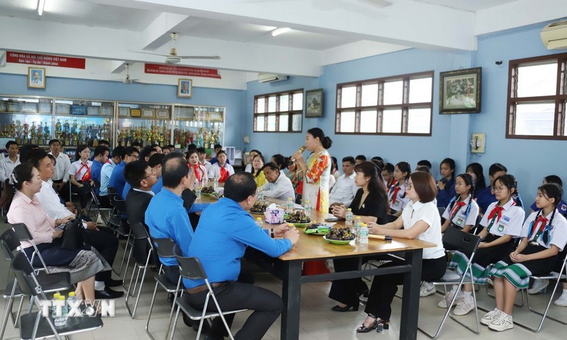 Thế hệ trẻ Việt Nam-Lào cùng nhau vun đắp mối quan hệ hữu nghị vĩ đại