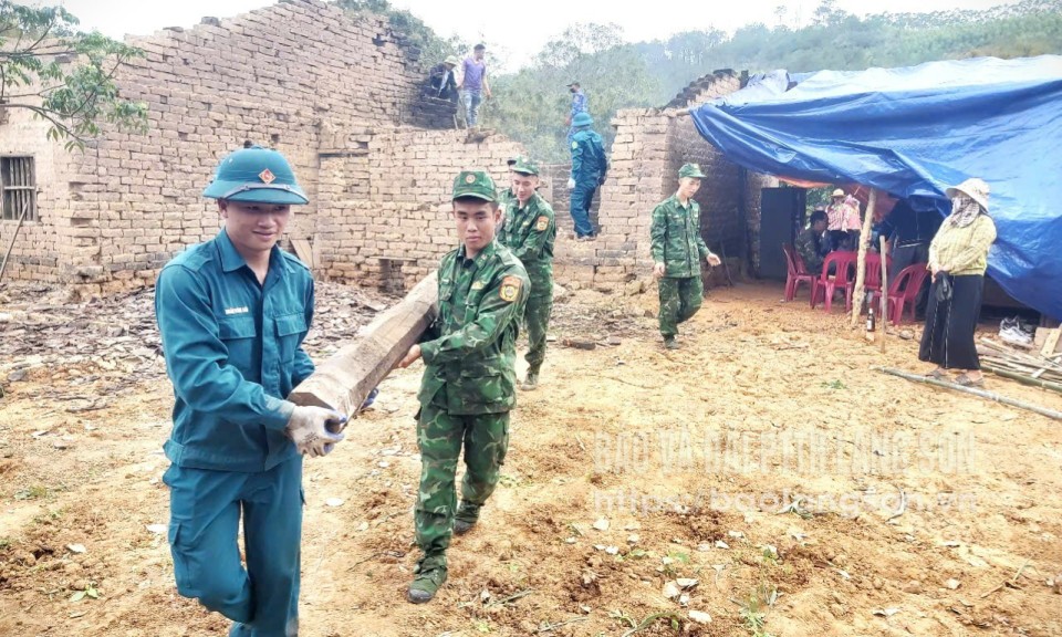 "Sao xanh" an dân nơi biên giới
