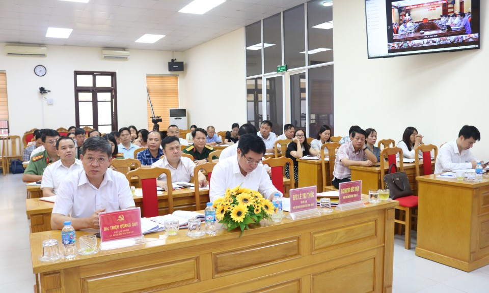 Sơ kết công tác kiểm tra, giám sát 6 tháng đầu năm 2025