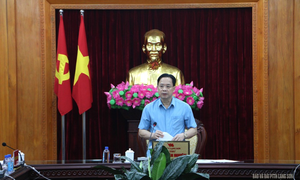 Duyệt văn kiện trình Đại hội Đảng bộ Quân sự tỉnh nhiệm kỳ 2025 – 2030