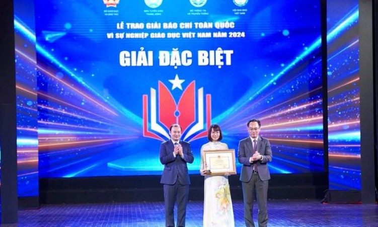Phát động Giải báo chí toàn quốc Vì sự nghiệp giáo dục Việt Nam 2025